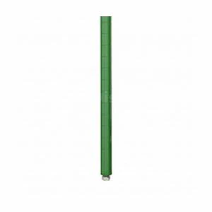 Olympic J74K Green Epoxy Stationary Wire Shelving Post 74" - Image 2