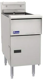 Pitco SE14R-SSTC Solstice Floor Electric Fryer with Solid State Controls 40-50 lb./cap - 208v/3-ph, 22kW
