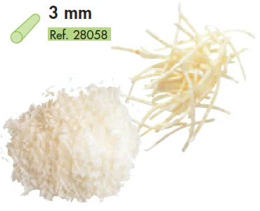 Robot Coupe 28058 Food Processor Medium Grating Disc 1/8" - For CL-Series - Image 2