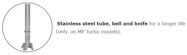 Robot Coupe MP800 Turbo 1-Speed Immersion Power Mixer with 29" Shaft - Handles 105.67 gal. - 120v - Image 12