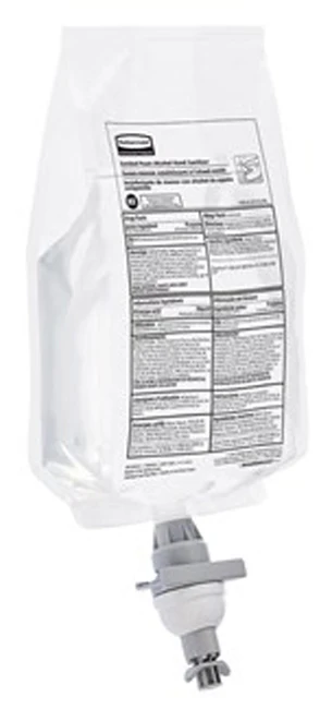 Rubbermaid 2080802 AutoFoam Enriched Foam Alcohol Hand Sanitizer Refill for AutoFoam Dispensers 1000 ml - Dye and Fragrance Free - Image 2