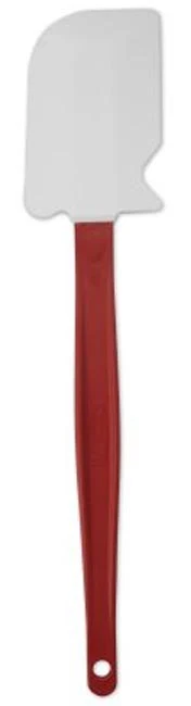 Rubbermaid FG1963000000 High-Heat Silicone Scraper / Spatula with Red Nylon Handle 13-1/2"OAL - Image 4