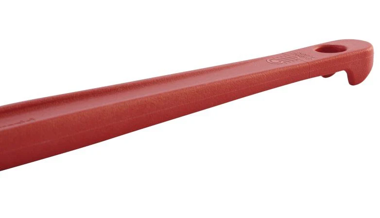 Rubbermaid FG1963000000 High-Heat Silicone Scraper / Spatula with Red Nylon Handle 13-1/2"OAL - Image 6