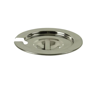 Thunder Group SLIP006 Stainless Steel Slotted Vegetable Inset Cover - fits 4 qt.