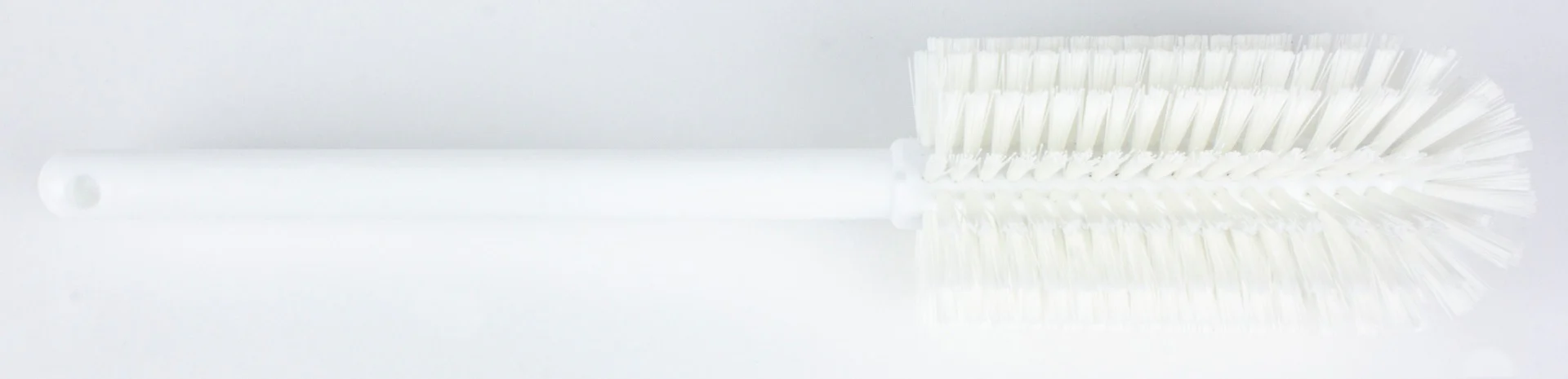 Carlisle 40001EC02 Sparta Polyester Bottle Brush 16" - White - Image 4