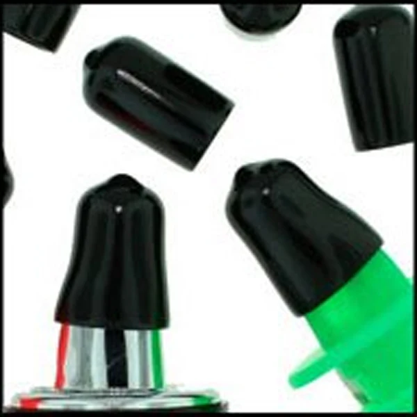 Spill-Stop 301-02 Dust Cap Cover for Liquor Pourers - Black - Image 4