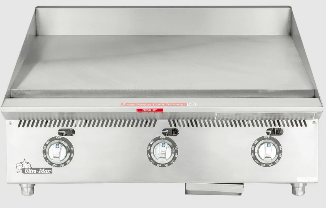 Star 836TA Star Griddle NG Thermostatic Control 36"W 1" Plate