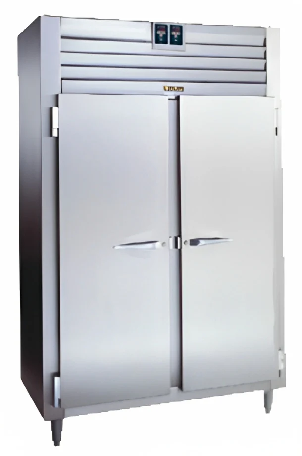 Traulsen ADT232DUT-FHS Spec-Line 2-Section 2 Solid Door Dual Temp Reach-In Refrigerator / Freezer 48" - 37.72 cu. ft. - Image 3