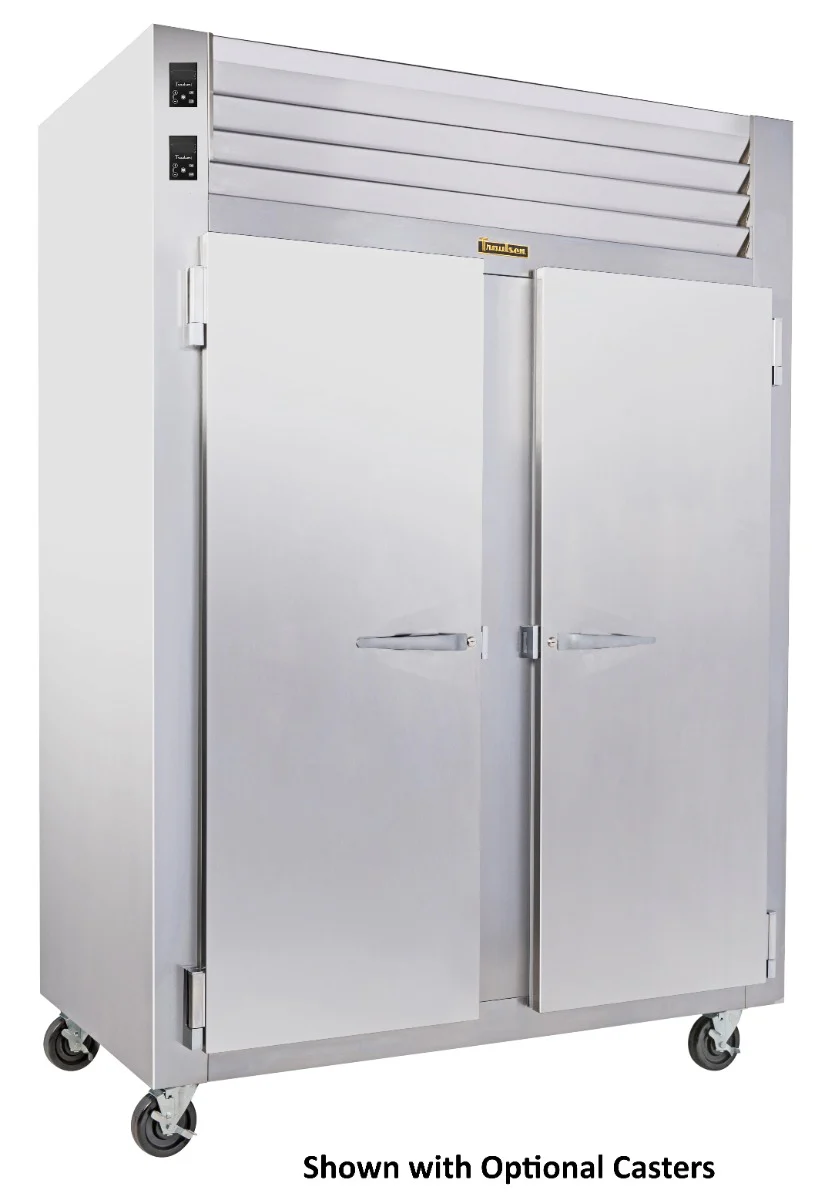 Traulsen ADT232NUT-FHS Spec-Line 2-Section 2 Solid Door Dual Temp Dual Temp Reach-In Refrigerator / Freezer 52" - 42.26 cu. ft. - Image 5