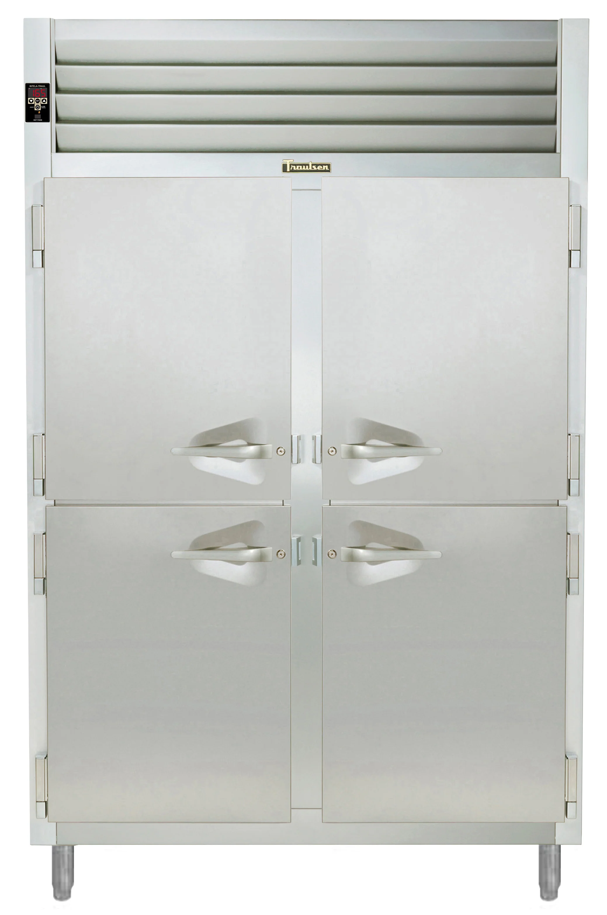 Traulsen AHF232W-HHS Spec-Line 2-Section 4 Solid Half Door Reach-In Heated Holding Cabinet 58" - 50.53 cu. ft. - Image 3