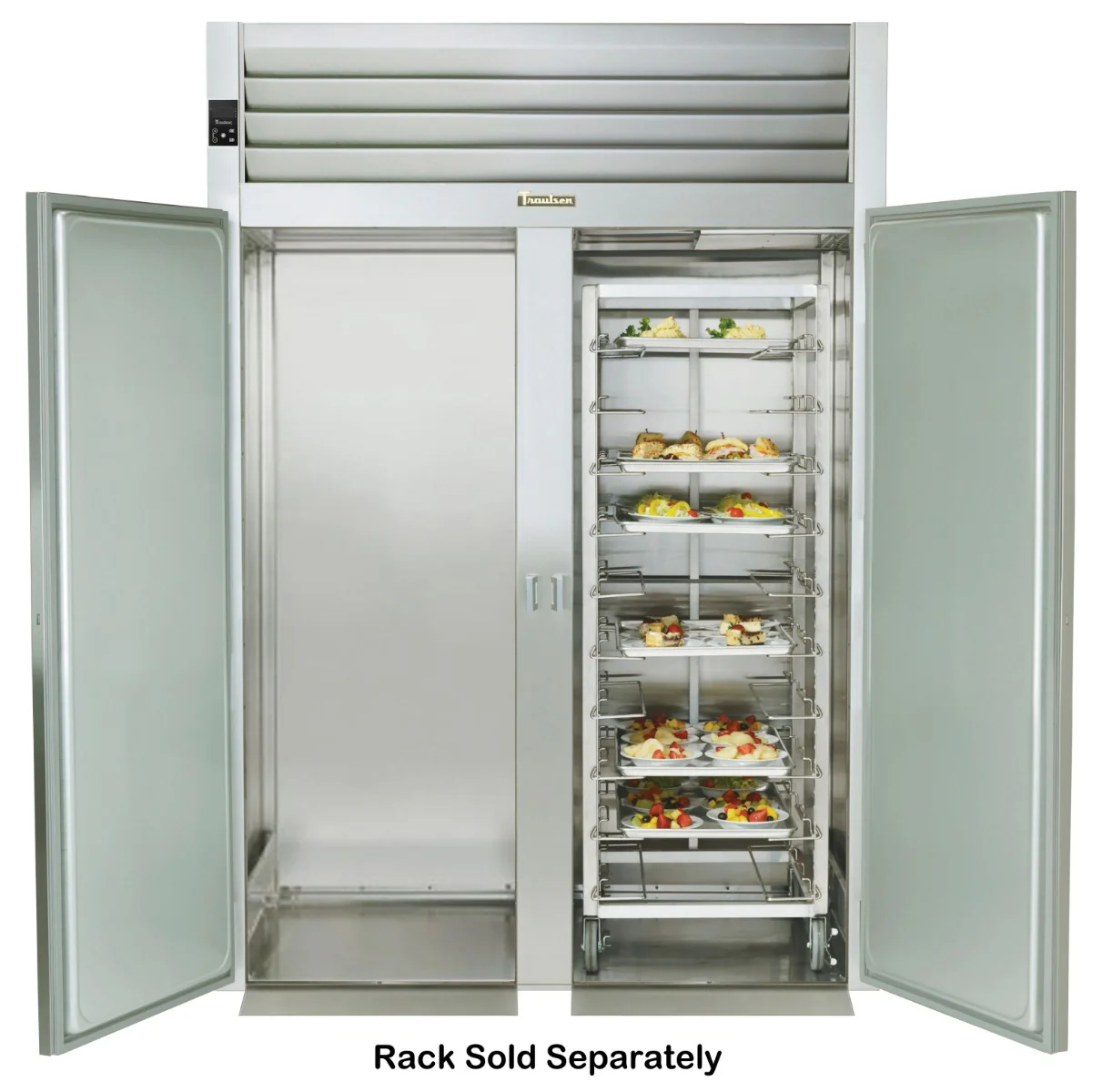 Traulsen AIH232H-FHS Spec-Line 2-Section 2 Solid Door Roll-In Heated Holding Cabinet 68" - Accepts 72"H Racks - 79.46 cu. ft. - 208-230/115v - Image 5