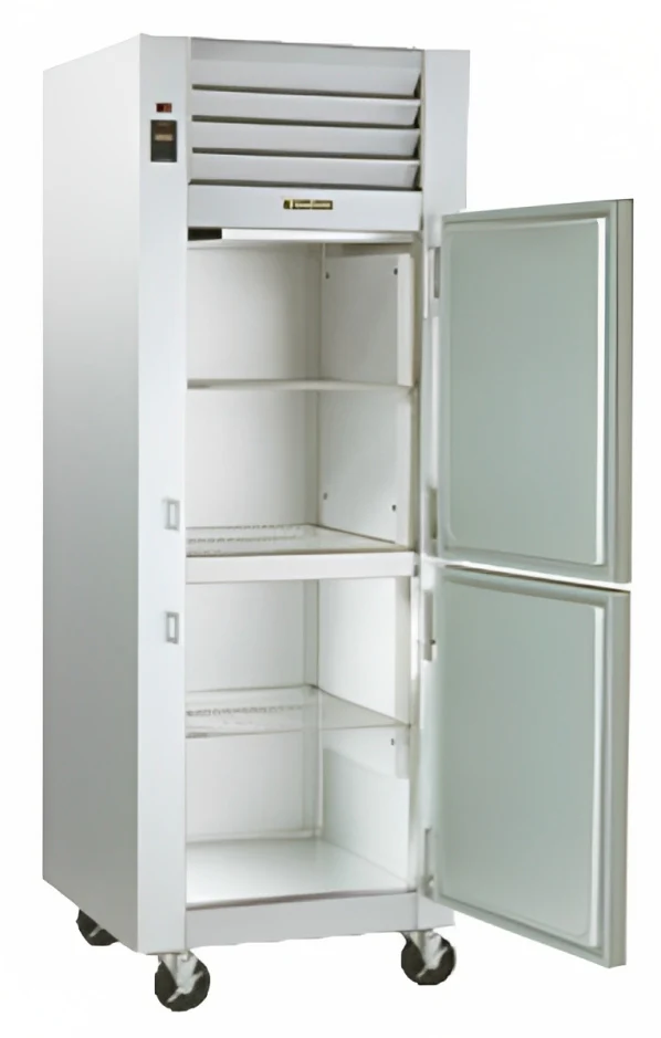 Traulsen G10000 1-Section Right Hinged 2 Solid Half Door Reach-In Refrigerator 30" - 24.2 Cu. Ft. - Image 2