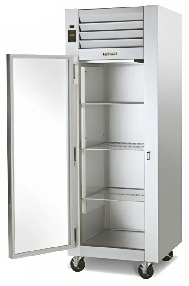 Traulsen G12011 Reach-In Freezer 1-Section Left Hinged 2 Solid Doors 24.2 Cu. Ft. – 30" - Image 2