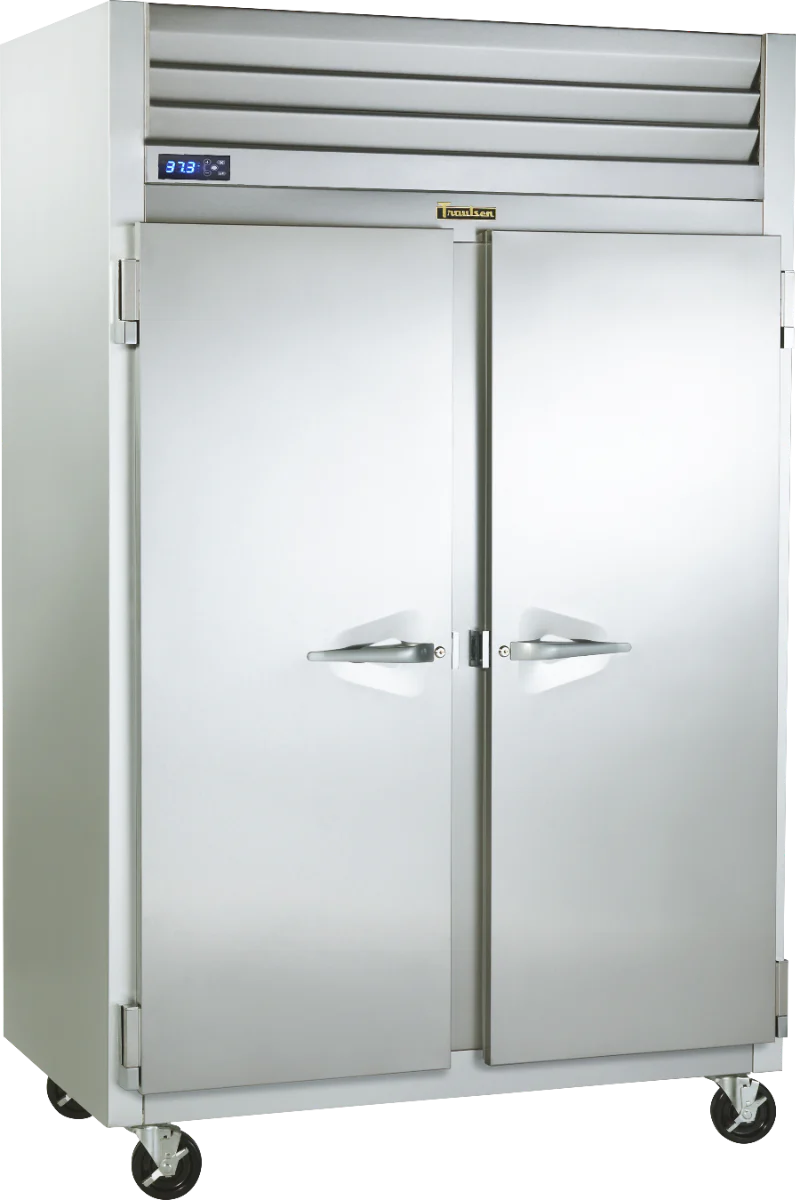 Traulsen G20011 2-Section Right/Left Hinged 2 Solid Door Reach-In Refrigerator 52" - 46 Cu. Ft. - Image 3