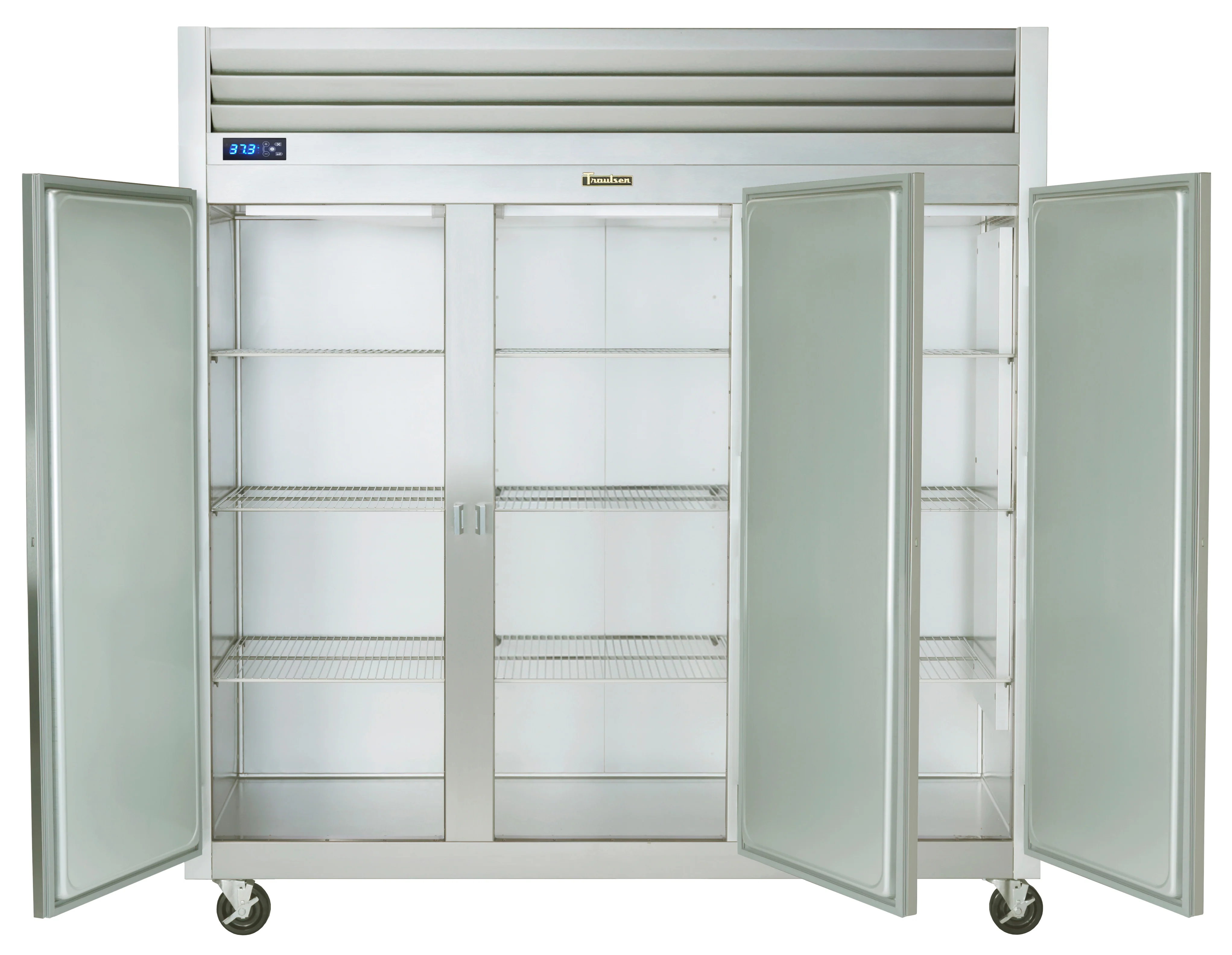Traulsen G30010 3-Section Left/Right/Right Hinged 3 Solid Door Reach-In Refrigerator 76" - 69.1 Cu. Ft. - Image 2