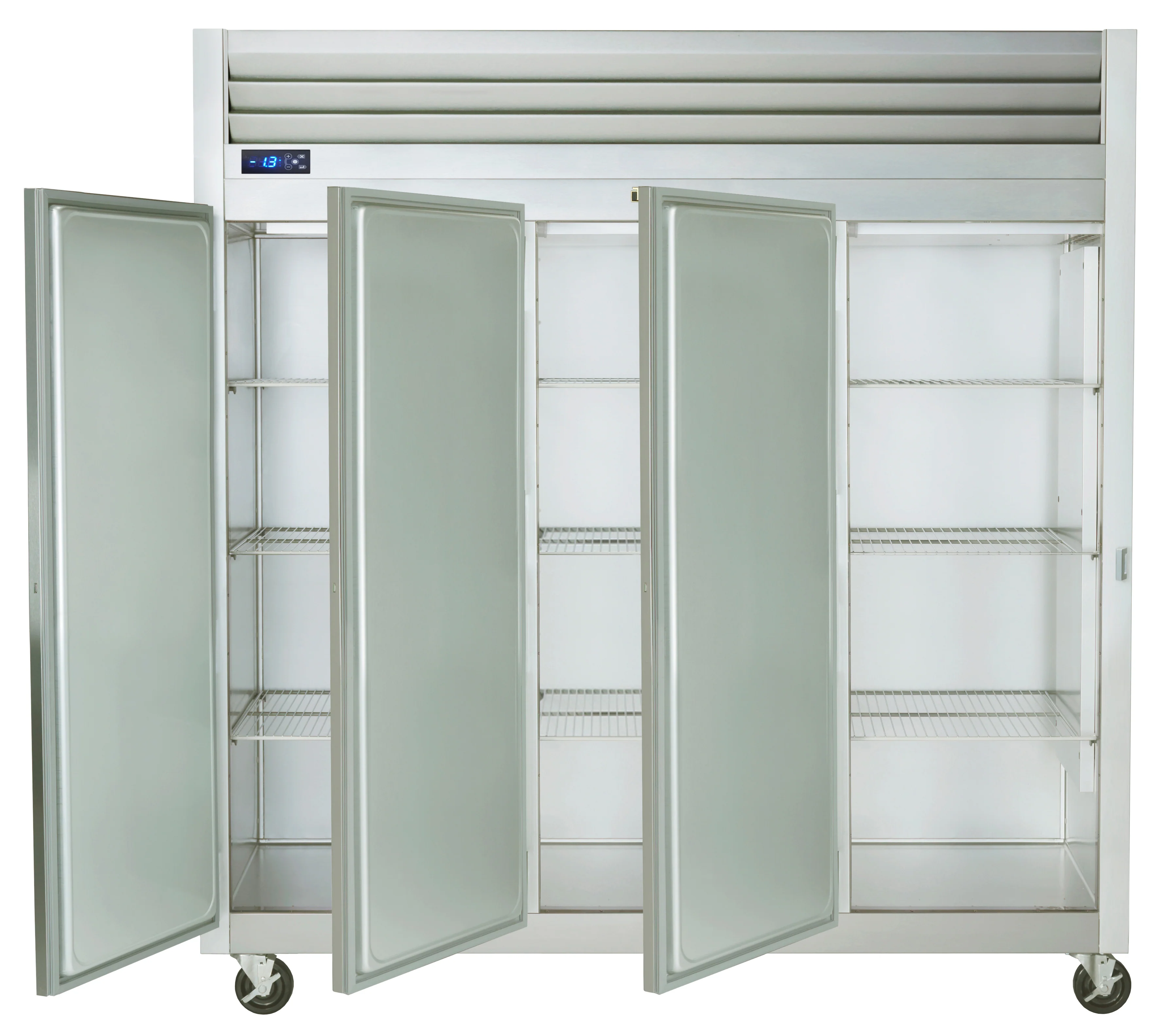 Traulsen G31313 3‑Section Reach‑In Freezer 76" 6 Solid Doors 69.1 Cu. Ft. – 115V - Image 2