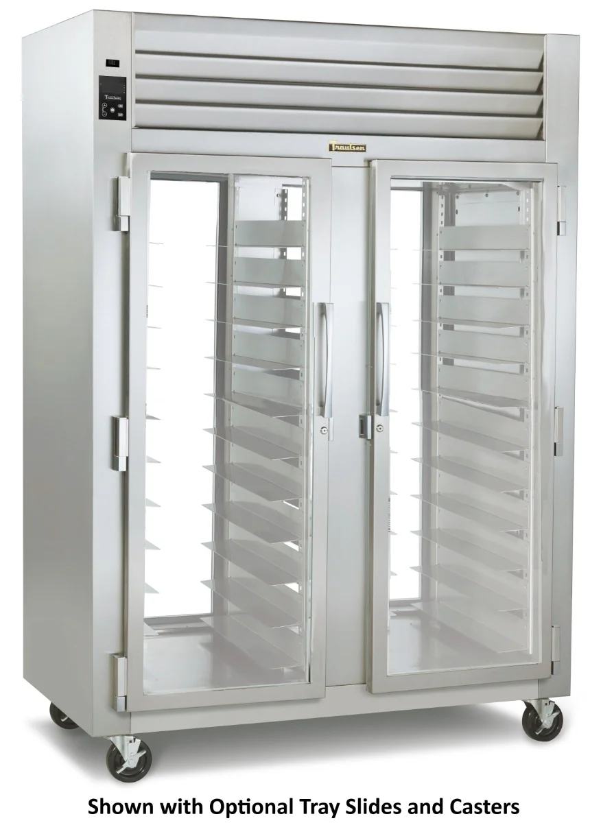 Traulsen RHF232WP-FHG Spec-Line 2-Section 2 Glass Door Reach-In Pass-Thru Heated Holding Cabinet 58" - 55.13 cu. ft. - Image 3