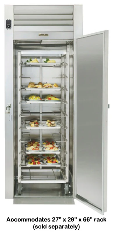 Traulsen RI132L-COR02 1-Section Right Hinged 1 Solid Door Correctional Roll-In Heated Holding Cabinet 35-1/2" - Accepts 66"H Racks - 35.3 cu. ft. - 208-230/115v - Image 8