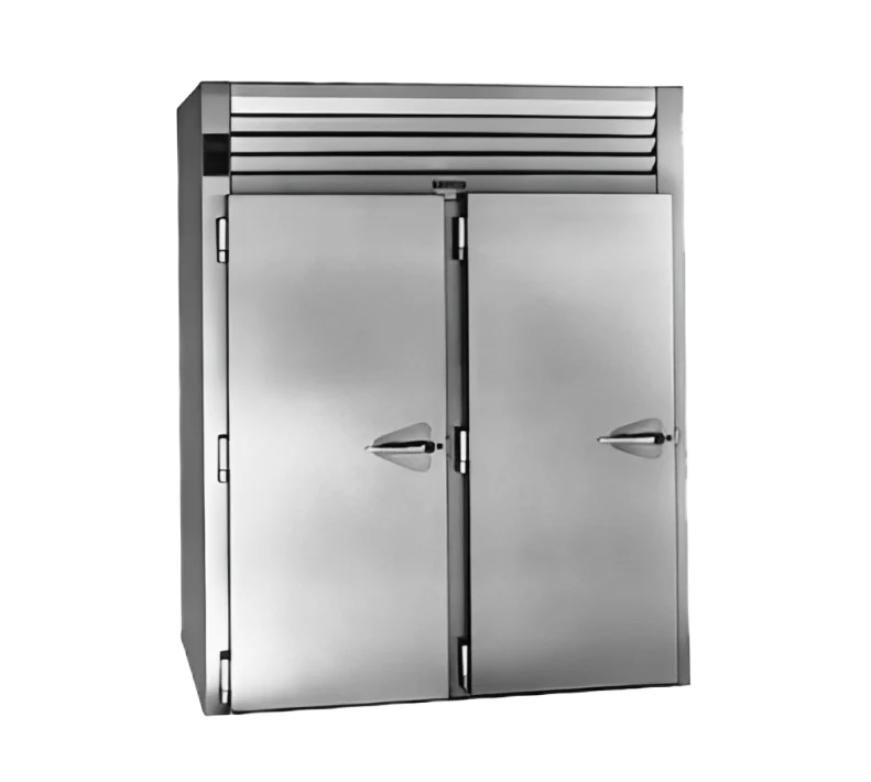 Traulsen RRI232LPUT-FHS Roll-Thru Refrigerator – 80.2 Cu. Ft. Stainless Steel | Two Full-Height Doors | 115V