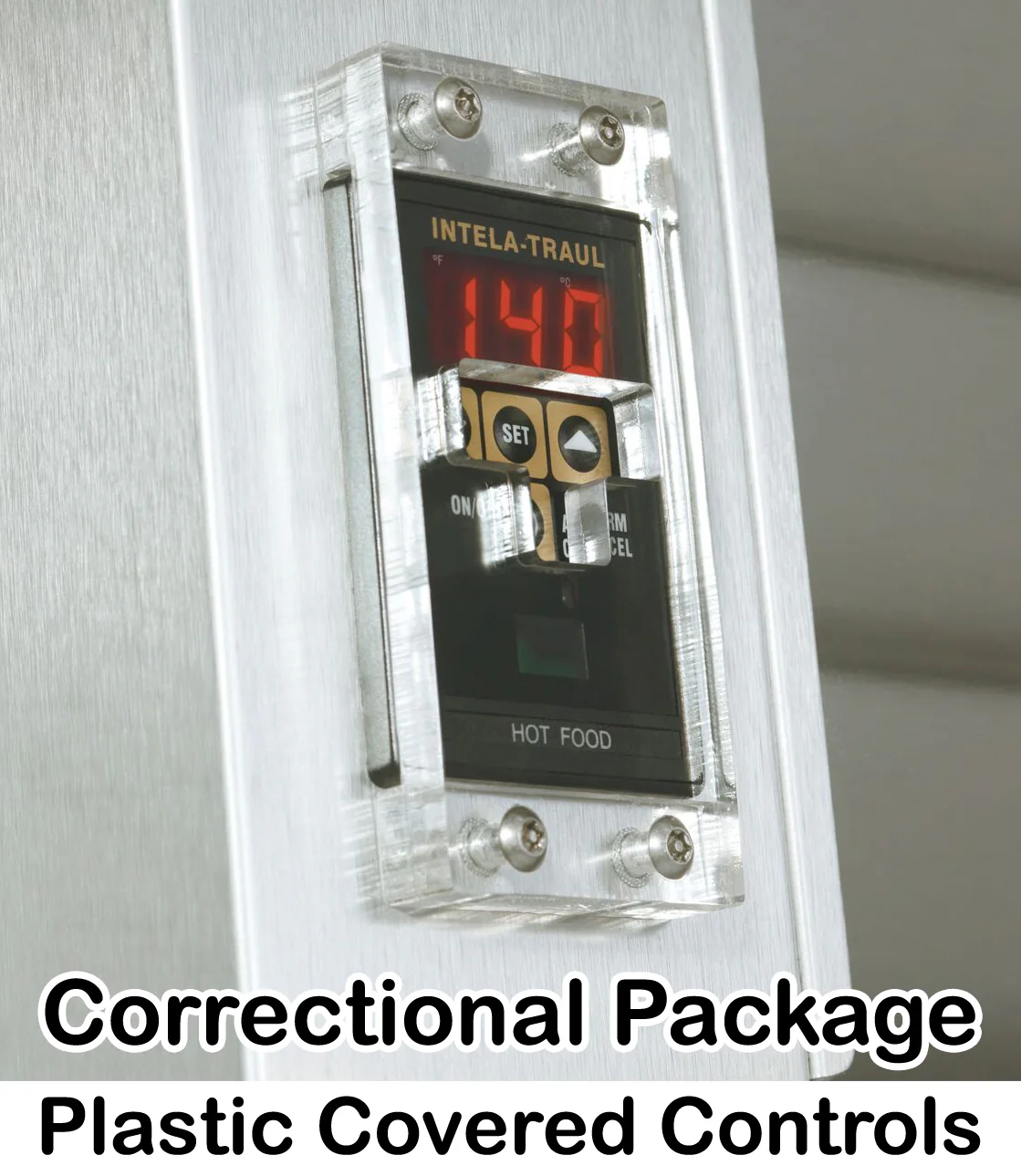 Traulsen RW232WP-COR01 2-Section 2 Solid Door Correctional Reach-In Pass-Thru Heated Holding Cabinet - 55.8 Cu. Ft. - Image 3