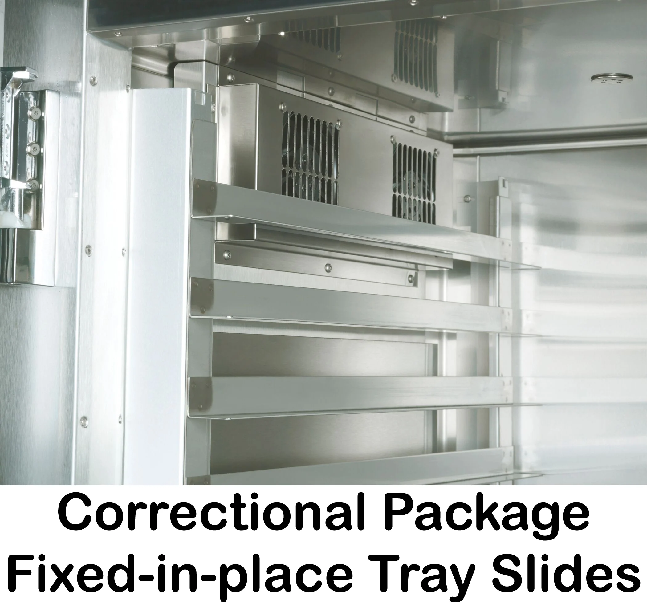 Traulsen RW232WP-COR01 2-Section 2 Solid Door Correctional Reach-In Pass-Thru Heated Holding Cabinet - 55.8 Cu. Ft. - Image 8