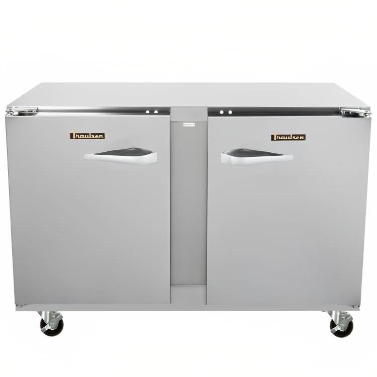 Traulsen UHT48-LL Undercounter Refrigerator Two Door Left Hinged 48" - 115V - Image 3