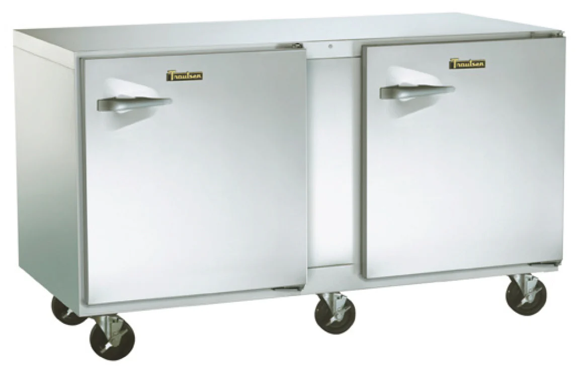 Traulsen UHT72-RR Undercounter Refrigerator Two Door Right Hinged 72" - 115V