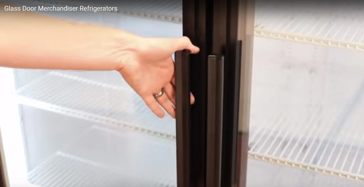 True GDM-72F-HC~TSL01 White 3 Glass Swing Door Merchandiser Freezer 78" – 72 Cu. Ft. – 115/208-230V - Image 5