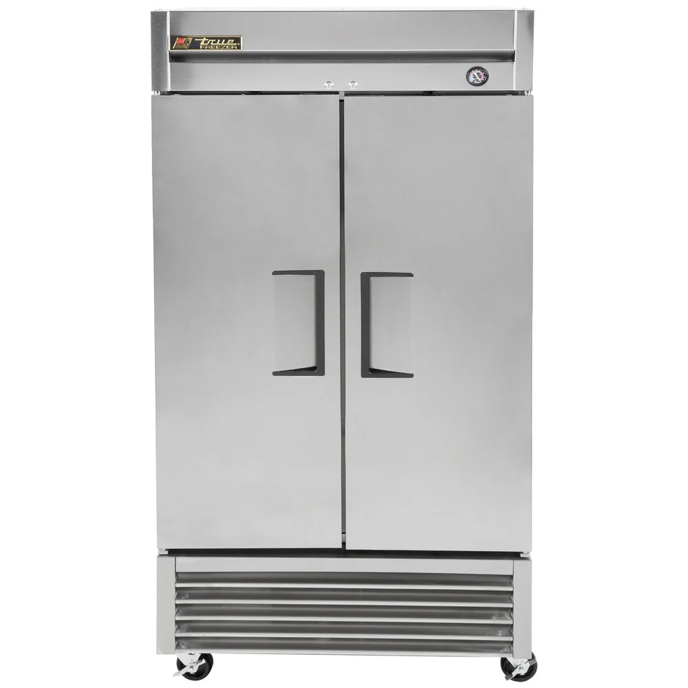 True T-35F-HC 2-Section Reach-In Freezer – 40″ | 35 Cu. Ft. | 2 Solid Doors | 115V