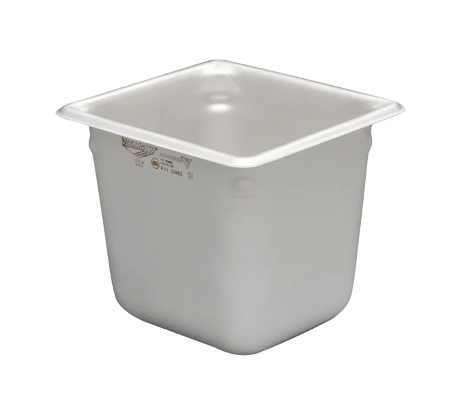 Vollrath 30662 Super Pan V Sixth Size Steam Table Food Pan - Stainless Steel - 6/Case