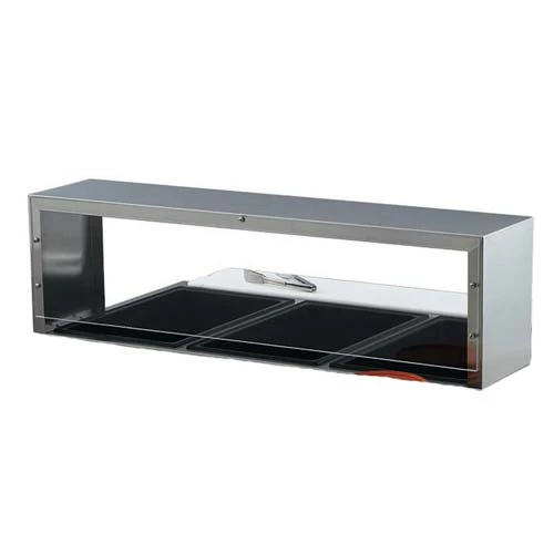 Vollrath 38045 ServeWell 5 Well Food Table Single Deck Overshelf 76" - Image 2