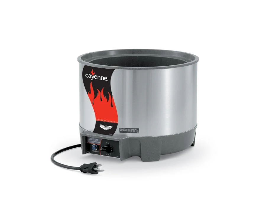 Vollrath 72021 Cayenne Round Heat 'N Serve Countertop Rethermalizer / Warmer 11 qt. - 120v - Image 5