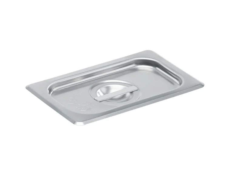 Vollrath 75360 Ninth-Size Steam Table Food Pan Cover, Stainless - 6/Case