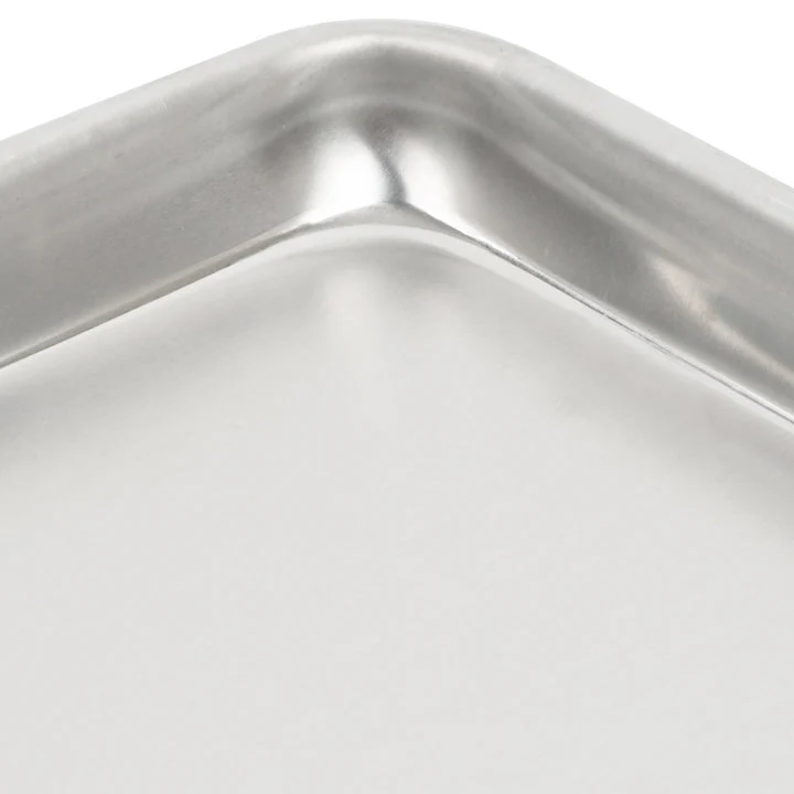 Vollrath 9001 Wear-Ever Heavy Duty Full Size 16 Gauge Wire in Rim Aluminum Bun / Sheet Pan 18" x 26" - Image 5