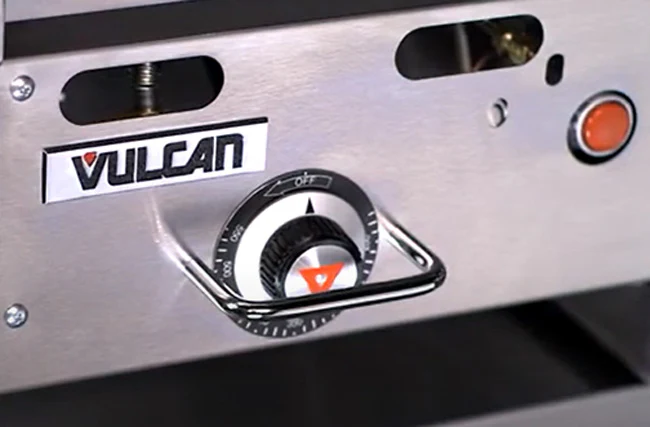 Vulcan MSA24-101 Countertop Natural Gas Griddle w/ 2 Snap Action Thermostatic Controls 24" – 54,000 BTU - Image 5