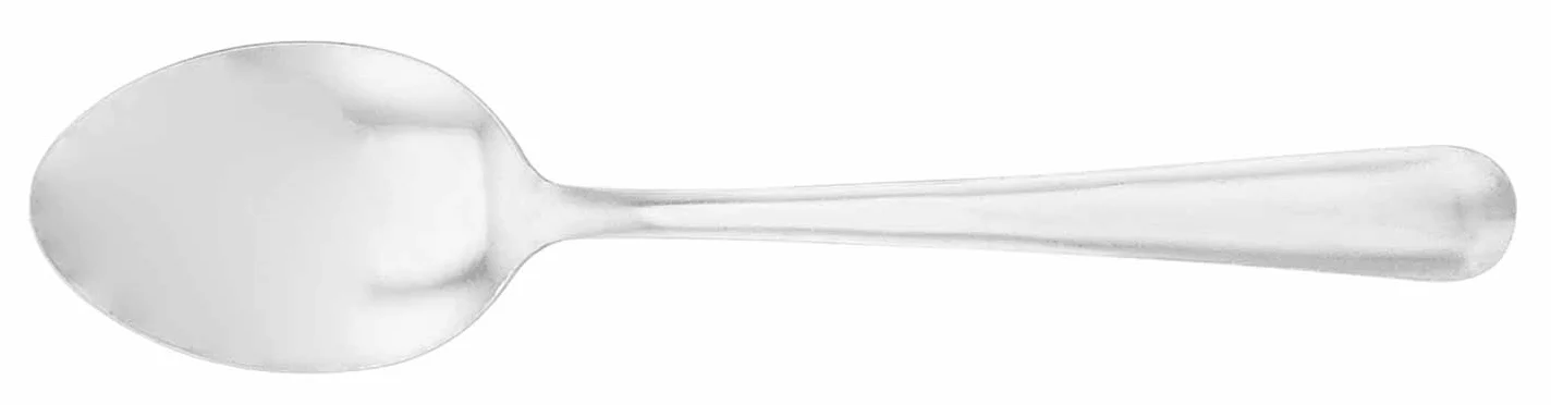0002-01 W1 Winco Windsor 18/0 Stainless Steel Medium Weight Serving / Tablespoon 7-15/16" - 24/Box - Image 2