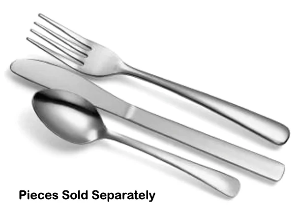 0002-01 W1 Winco Windsor 18/0 Stainless Steel Medium Weight Serving / Tablespoon 7-15/16" - 24/Box - Image 5